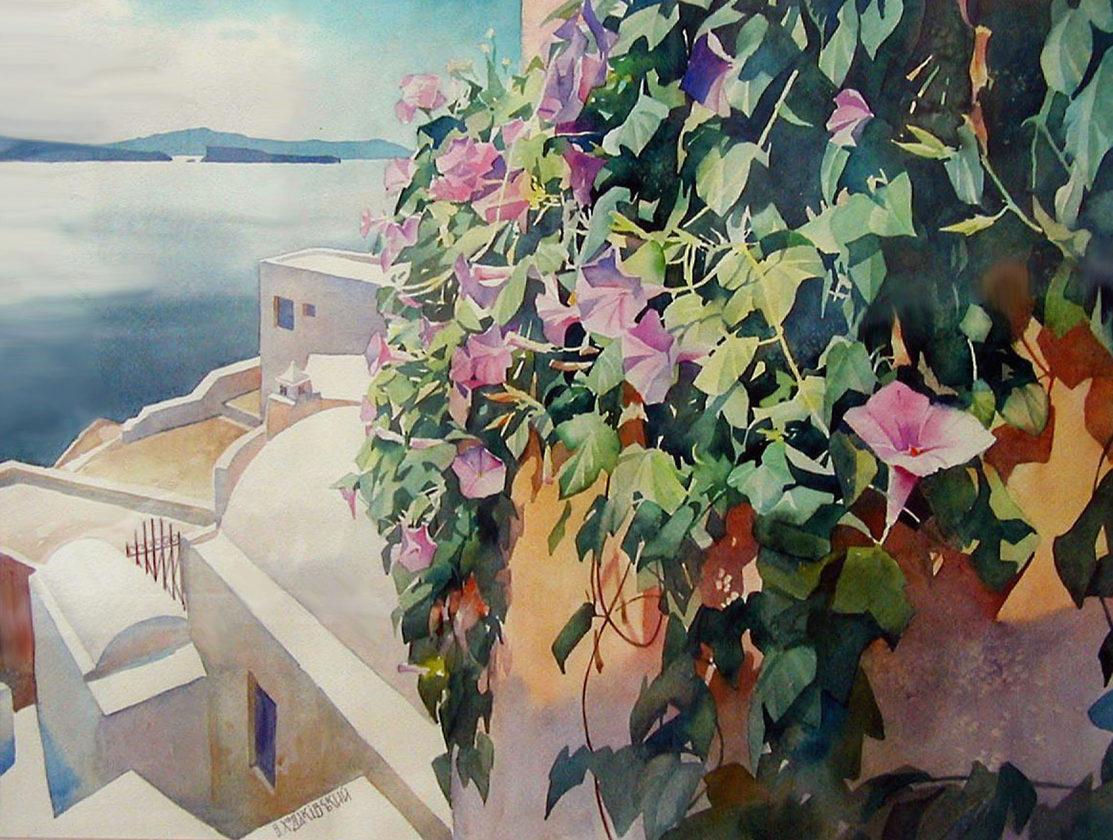 vasyl_khodakivskyi_santorini_flowers